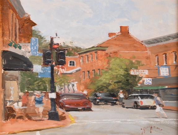 Red Light at Harrison & Dover